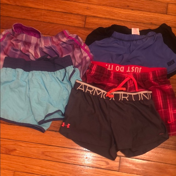 Under Armour Pants - BUNDLE 5 pairs Running/athletic shorts for cheap!